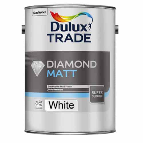 5lt Dulux Trade Diamond Matt PBW - Redec Industrial LTD