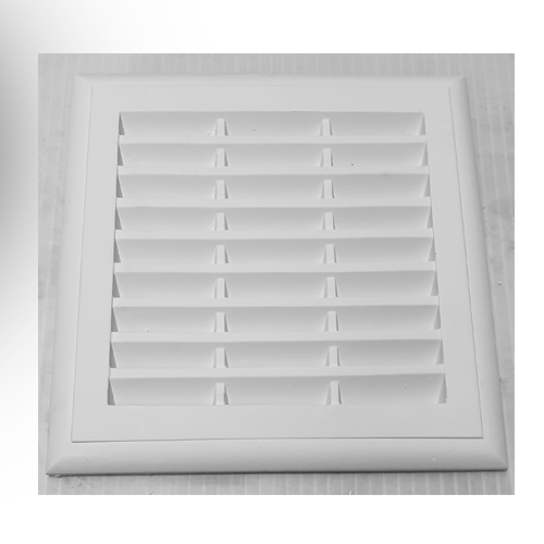 Plaster Vent Grille 9 x 9 with flyscreen - Redec Industrial LTD