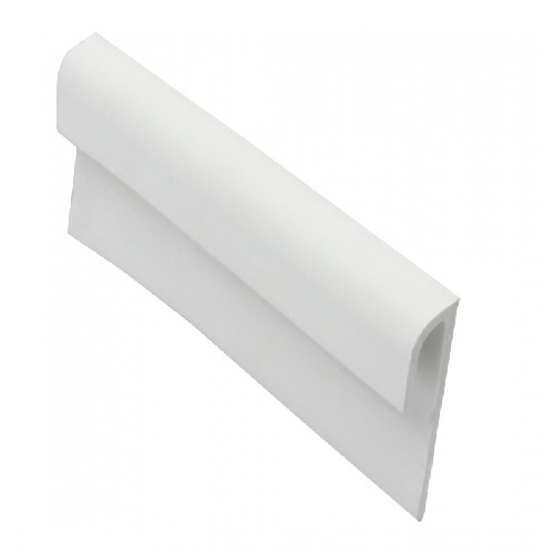 Genesis P.V.C Edge Cap Strip 2m White KCS02 - Redec Industrial LTD