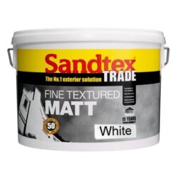 10lt Fine Textured Matt White