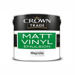 2.5lt Crown Trade Vinyl Matt Magnolia