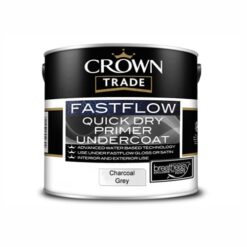 2.5lt Crown Trade FastFlow Undercoat Charcoal