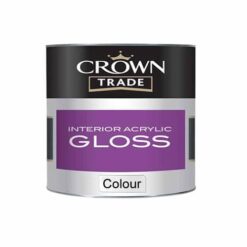 2.5lt Crown Trade Interior Acrylic Gloss Colour