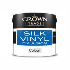 2.5lt Crown Trade Vinyl Silk Colour