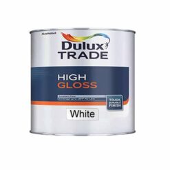 2.5lt Dulux Trade High Gloss White