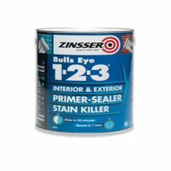 2.5lt Zinsser Bulls Eye 123 White