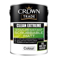 5lt Crown Trade Clean Extreme Matt Colour