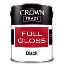 5lt Crown Trade Full Gloss Black
