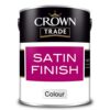 5lt Crown Trade Satin Finish Colour