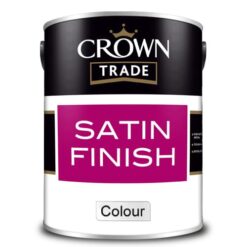 5lt Crown Trade Satin Finish Colour