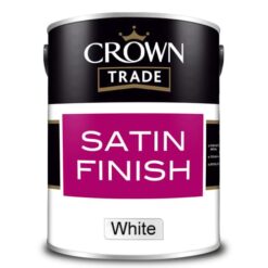 5lt Crown Trade Satin Finish White