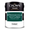5lt Crown Trade Stronghold Textured Paint Colour