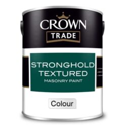 5lt Crown Trade Stronghold Textured Paint Colour