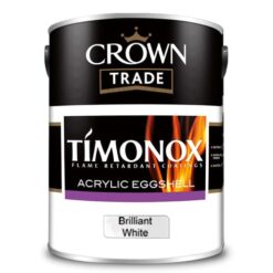 5lt Crown Trade Timonox Acrylic Eggshell BW