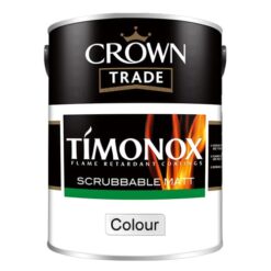 5lt Crown Trade Timonox Scrubbable Matt Colour