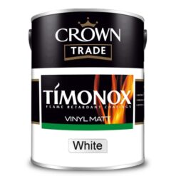 5lt Crown Trade Timonox Vinyl Matt White