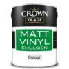 5lt Crown Trade Vinyl Matt Colour