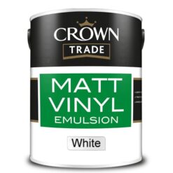 5lt Crown Trade Vinyl Matt White