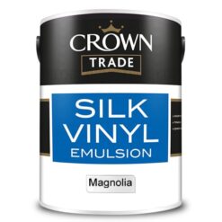5lt Crown Trade Vinyl Silk Magnolia