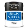 5lt Crown Trade Vinyl Silk White