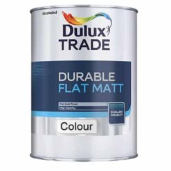 5lt Dulux Trade Durable Flat Matt Colour