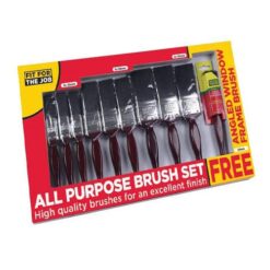 Tradesman Brush Set (9 Piece)