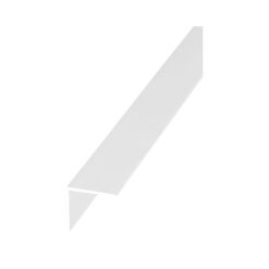 25mm x 25mm x 5m Right Angle Plastic Trim
