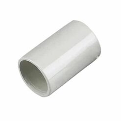 21.5mm Straight Coupling (White)