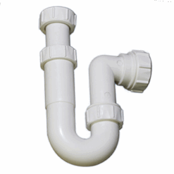 32mm Telescopic P Trap Aquaflow