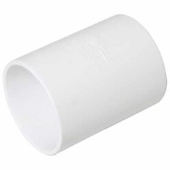 50mm Straight Coupling (White)