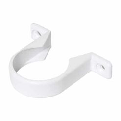40mm Pipe Clip (White)