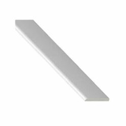 65mm White Flat Back Architrave