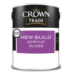 5lt Crown Trade New Build Acrylic Gloss