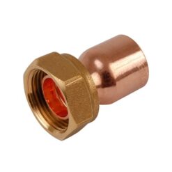 22mm x 3/4" End Feed Straight Tap Connector