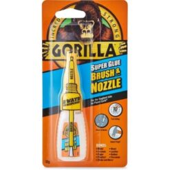 Gorilla Super Glue Brush & Nozzle 12g