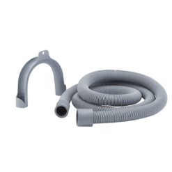 2.5m Grey Washing Machine Waste Hose
