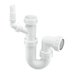 McAlpine 1.1/2"x75mm Washing Machine Trap(1 Spigot)
