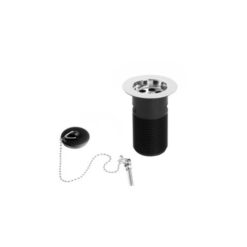Economy Basin Waste with ABS Plug Slotted W BASIN03 C