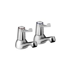 Basin Taps with 3" (76mm) Levers VAL2 1/2 C CD